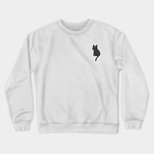 Watching cat Crewneck Sweatshirt